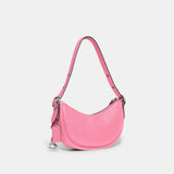 Coach Soft Pebble Luna Bag Flower Pink