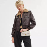 Coach Tabby Shoulder Bag 20 With Pillow Quilting in Chalk