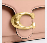 Coach Tabby Shoulder Bag 26 in Brass/Cream