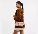 Coach Tabby Shoulder Bag 26 in Brass/Cream