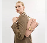 Coach Tabby Shoulder Bag 26 in Brass/Cream