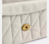 Coach Tabby Shoulder Bag 26 With Pillow Quilting in Brass/Chalk