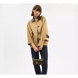 Coach Tabby Shoulder Bag In Brass/Olive