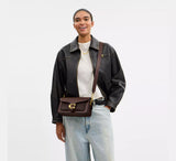 Coach Tabby Shoulder Bag Signature Canvas Maple