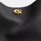 Coach Willow Soft Bucket Bag In Black