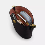 Coach Willow Soft Bucket Bag In Black