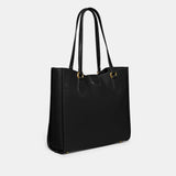 Coach Women's Soft Calf Leather Tabby Shoulder Bag In Black