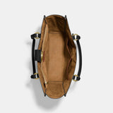 Coach Women's Soft Calf Leather Tabby Shoulder Bag In Black