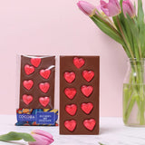 Cocoba Chocolate Jelly Hearts Milk Chocolate Bar