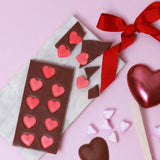 Cocoba Chocolate Jelly Hearts Milk Chocolate Bar