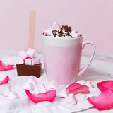 Cocobar Milk Hot Chocolate Spoon with heart Marshmallows