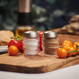 Cole & Mason Bray Glass Shakers Set