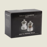 Cole & Mason Button Salt & Pepper Mill Set