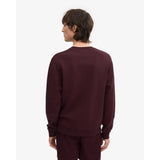 Colorful Standard Classic Organic Crew In Oxblood Red