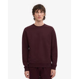 Colorful Standard Classic Organic Crew In Oxblood Red