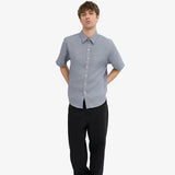 Colorful Standard Linen SS Shirt Steel Blue