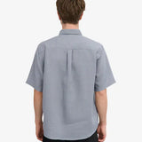 Colorful Standard Linen SS Shirt Steel Blue