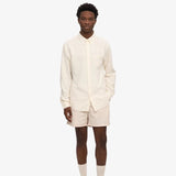 Colorful Standard Men's Organic Button Down Shirts In Ivory White