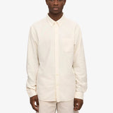 Colorful Standard Men's Organic Button Down Shirts In Ivory White