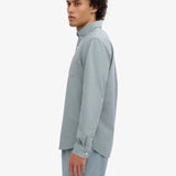 Colorful Standard Men's Organic Button Down Shirts In Steel Blue