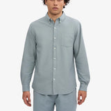 Colorful Standard Men's Organic Button Down Shirts In Steel Blue