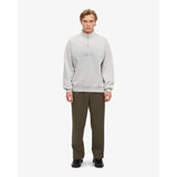Colorful Standard Organic Quarter Zip In Faded Grey