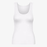 Colorful Standard Organic Rib Tank Top In Optical White