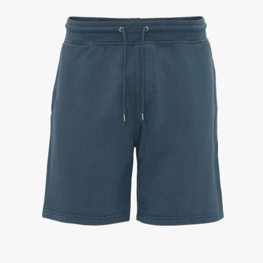 Navy blue sweat shorts hotsell