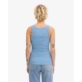 Colorful Standard Women Organic Rib Tank Top In Seaside Blue