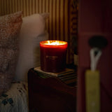 Cowshed The Log Cabin Winter Large Candle