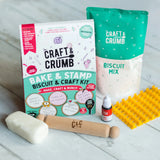 Craft & Crumb Bake & Stamp Biscuit & Craft Kit