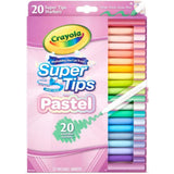 Crayola 20 Pastel Supertips