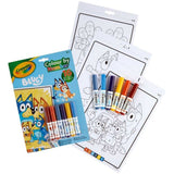 Crayola Colour By Numbers - Bluey