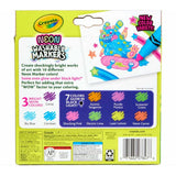 Crayola Neon Washable Markers, Broad Line