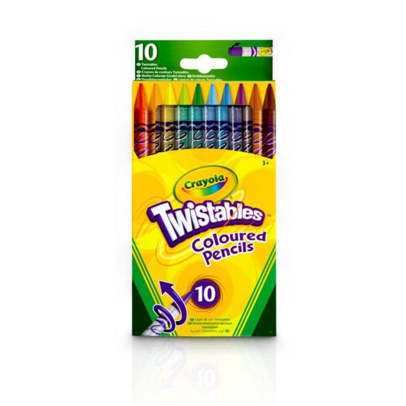 Crayola AB Gee Pochette de 10 crayons à papier Twistable Crayola AB Gee Pochette de 10 crayons à papier Twistable