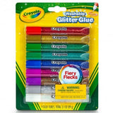 Crayola Washable Glitter Glue (9pc)