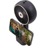 Creative Products Fresh Breeze Portable Fan In Black/White