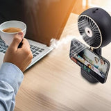 Creative Products Fresh Breeze Portable Fan In Black/White