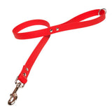 Creature Clothes Waterproof Biothane Dog Vegan Lead In Red