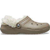 Crocs Classic Fleece Lined Clog In Mushroom