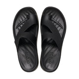 Crocs Getaway Platform Toe Loop In Black