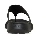Crocs Getaway Triangle Flip-Flops In Black
