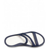 Crocs Swiftwater Sandals in Navy/White
