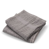 Cuisinart 2-Pack Bamboo Cotton Tea Towel In Light Grey