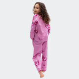 Cyberjammies Belle Girls Bow Print Pyjama Set
