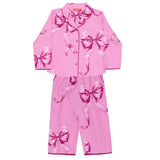 Cyberjammies Belle Girls Bow Print Pyjama Set