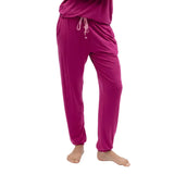 Cyberjammies Belle Jersey Pyjama Bottoms In Magenta