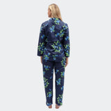 Cyberjammies Berry Fruit Print Pyjama Top In Midnight