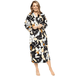 Cyberjammies Beth Floral Print Long Dressing Gown