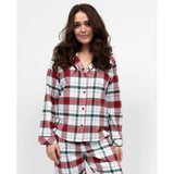 Cyberjammies Brushed Check Pyjama Top In Red